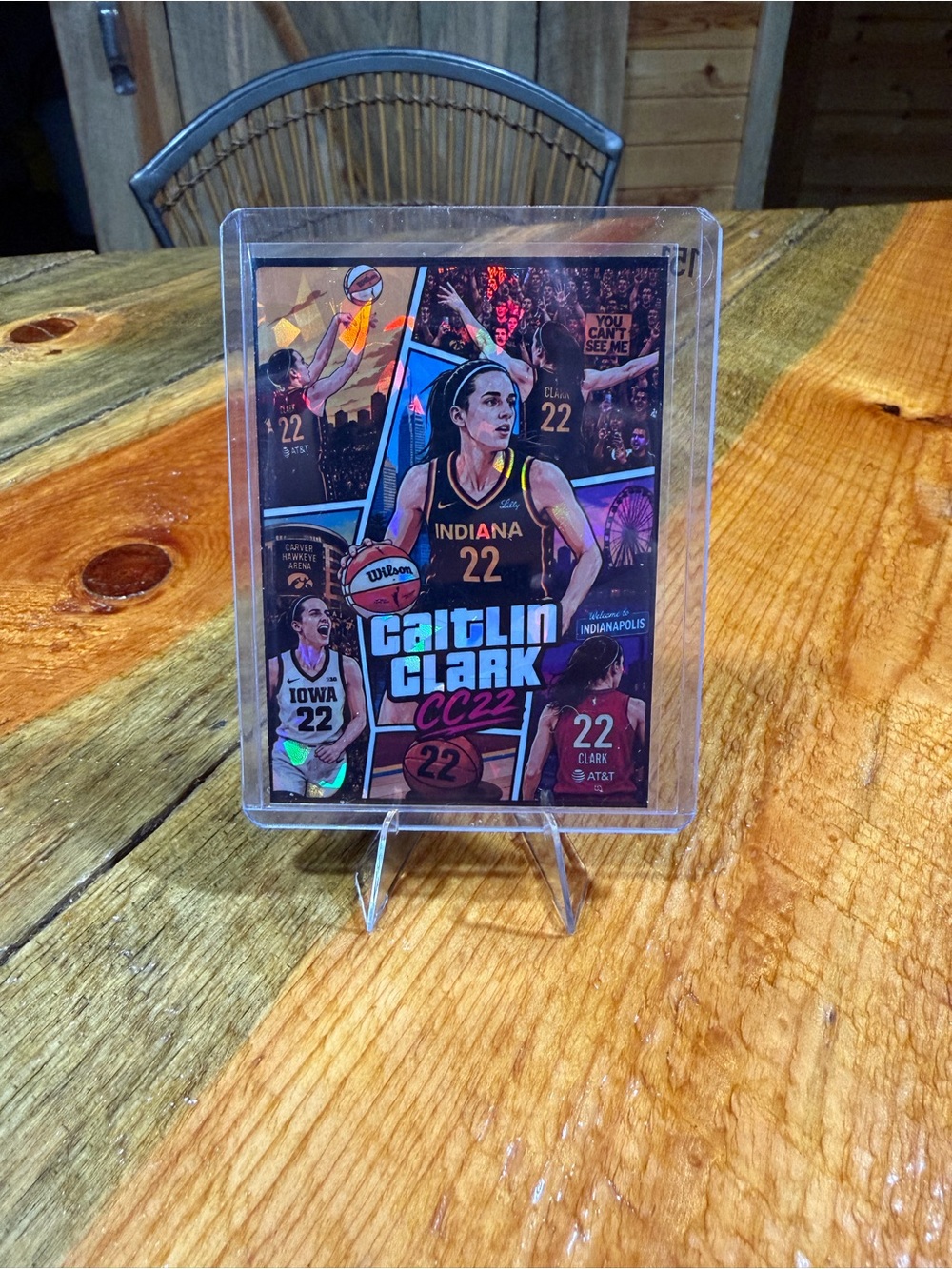 Caitlin Clark Indiana Fever Custom GTA Basketball Card
